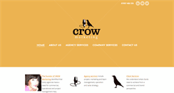 Desktop Screenshot of crow-marketing.com